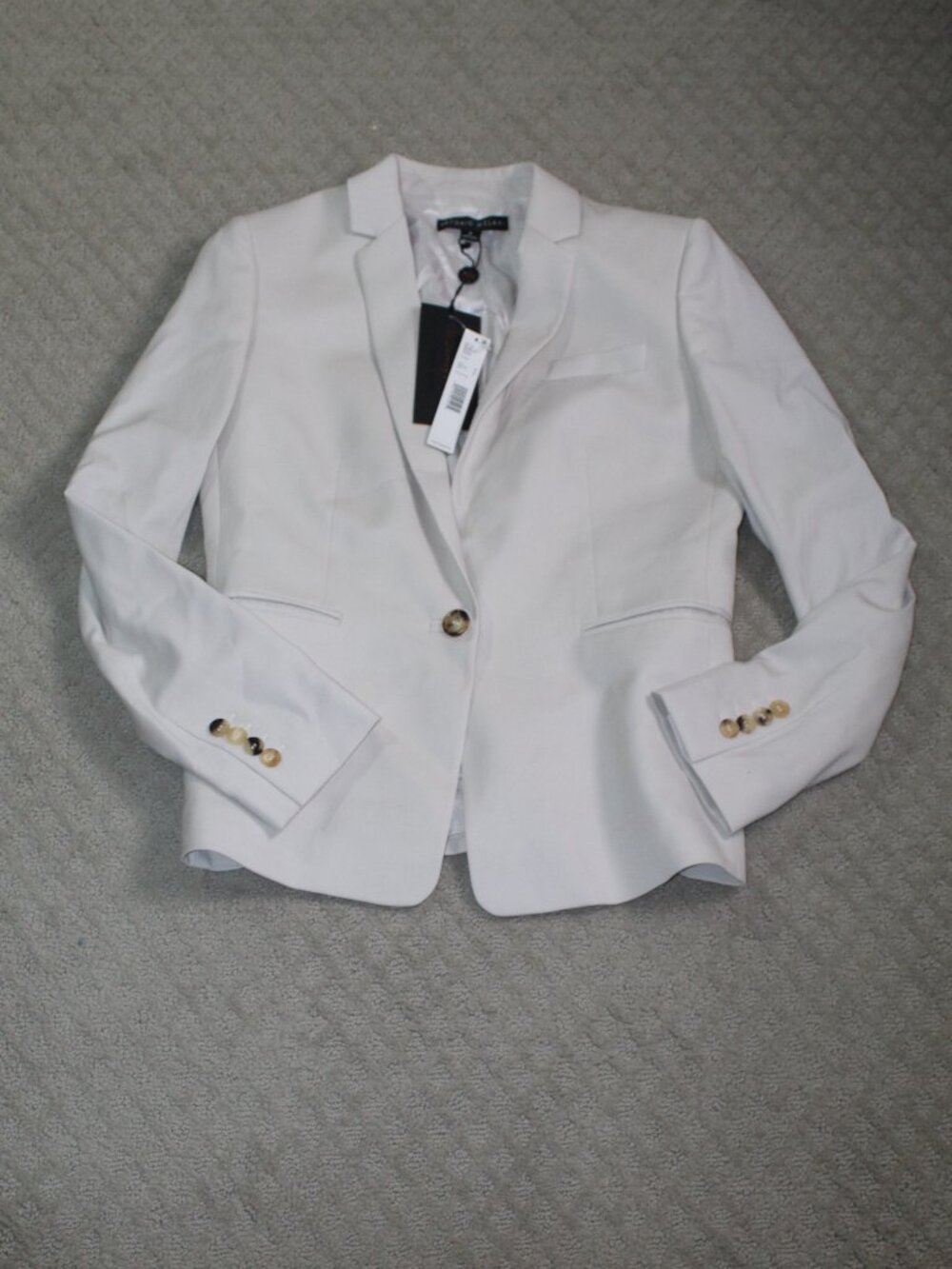 NWT Antonio Melani Size 4 The Luxury Collection Stone Nicole Jacket